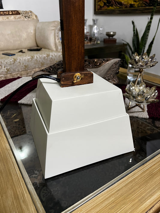 Handmade Wooden Hanging Lamp Hood for Indoor Grow Lights